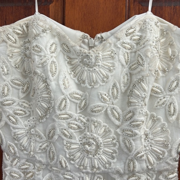 NWT Jcrew, strapless beaded wedding dress - Picture 3 of 11